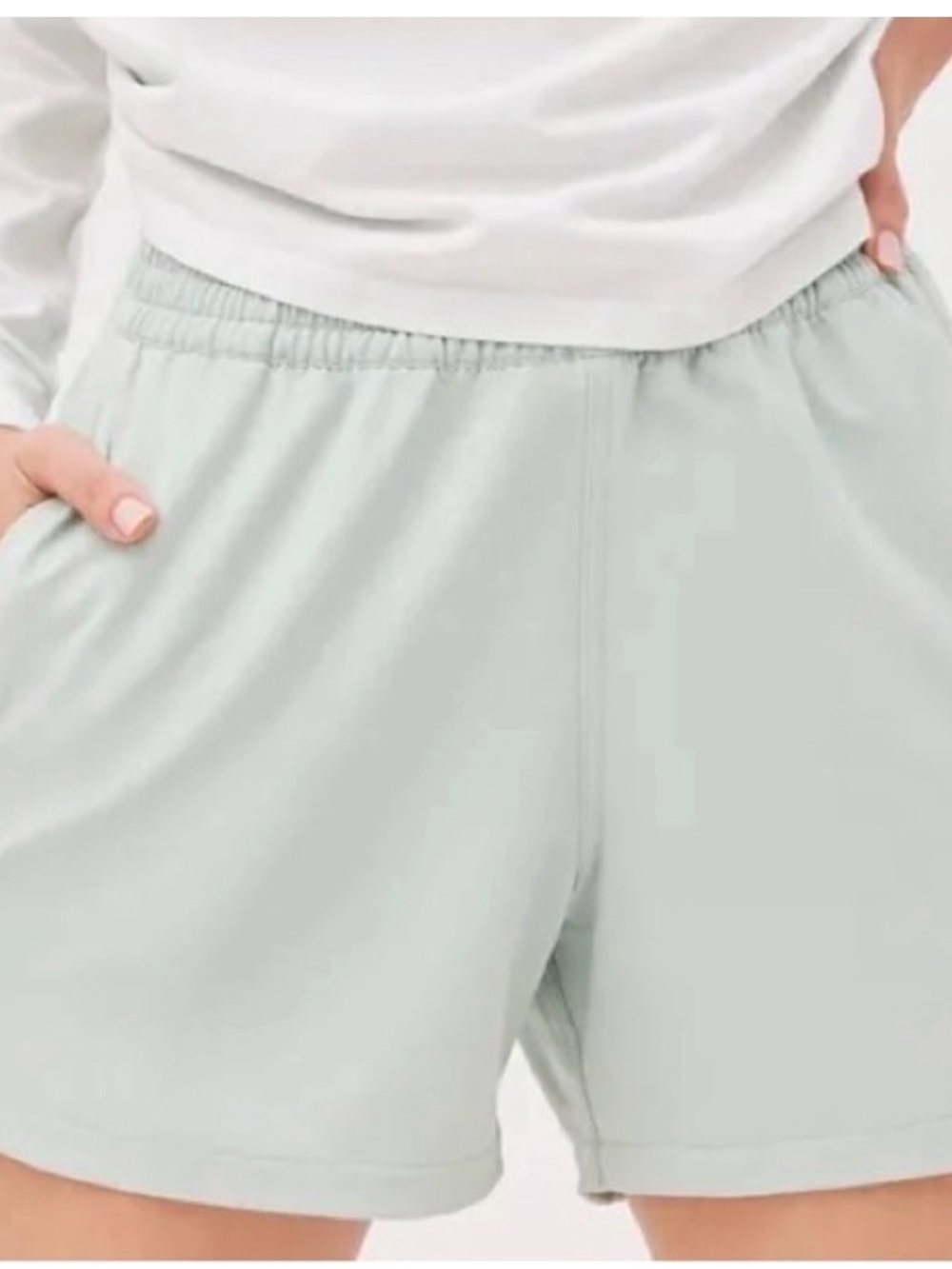 Outdoor Voices Rectrek Shorts- Silt Green